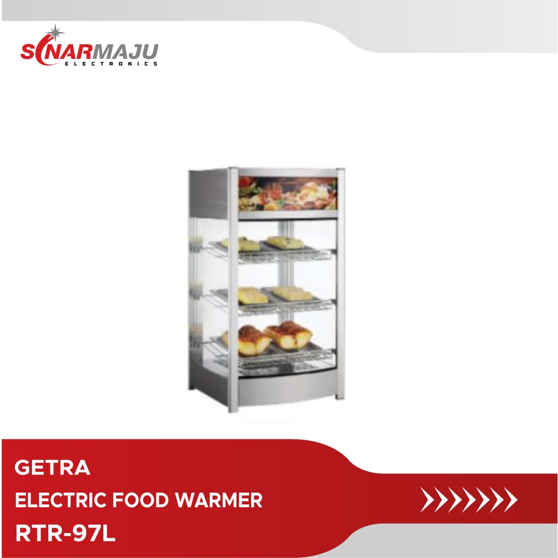 Electric Food Warmer Getra RTR 97L