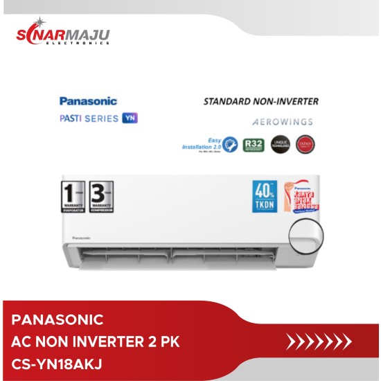 AC WALL MOUNTED SPLIT STANDARD 2 PK PANASONIC CS-YN18AKJ (UNIT ONLY)