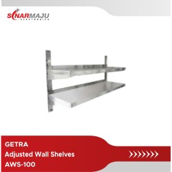 DOUBLE ADJUSTED WALL SHELVES GETRA AWS-100