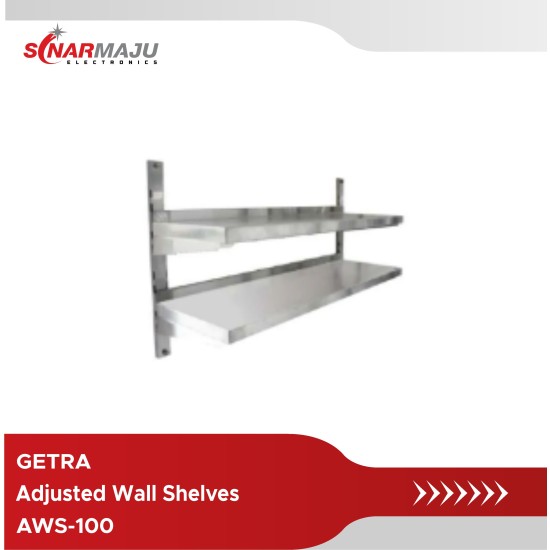 DOUBLE ADJUSTED WALL SHELVES GETRA AWS-100