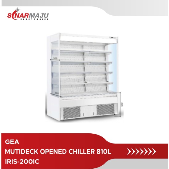 MULTIDECK OPENED CHILLER GEA IRIS-200IC