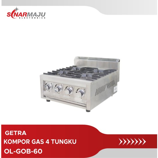 Kompor Gas 4 Tungku Getra OL-GOB-60