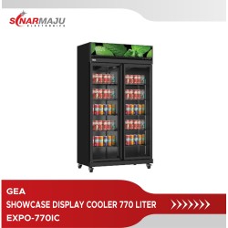 SHOWCASE DISPLAY COOLER 770 LITER GEA EXPO-770 IC-BLACK