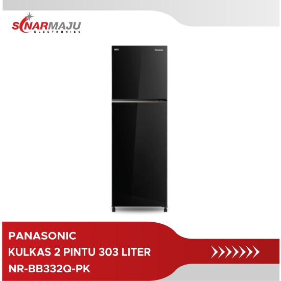 KULKAS 2 PINTU PANASONIC 303 LITER NR-BB332Q-PK