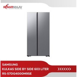 KULKAS SIDE BY SIDE SAMSUNG REFRIGERATOR 603 LITER RS-57DG4000M9SE