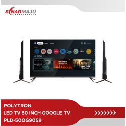 LED TV 50 INCH POLYTRON GOOGLE TV EQLED 4K UHD  PLD-50QG9059