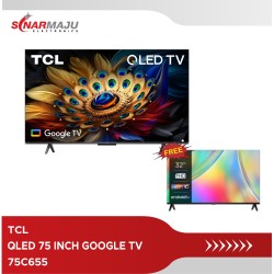 QLED TV 75 INCH TCL QLED TV 4K UHD 75C655