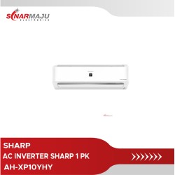 AC Inverter SHARP 1 PK Plasmacluster Smart Operation AH-XP10YHY (Unit Only)