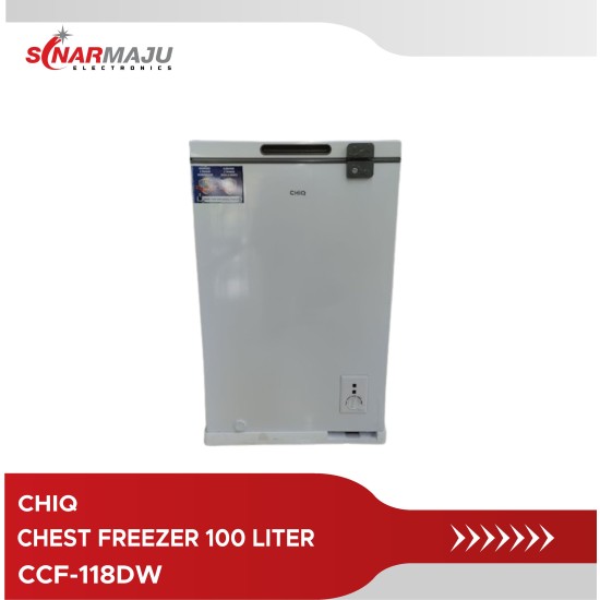 CHEST FREEZER 100 LITER CHIQ CCF-118DW