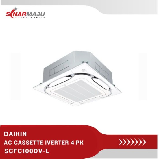 AC CASSETTE INVERTER DAIKIN THAILAND 4 PK WIRELWSS SCFC100DV-L