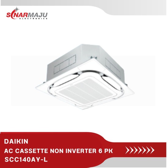 AC CASSETTE NON INVERTER DAIKIN 6 PK MALAYSIA WIRELESS SCC140AY-L