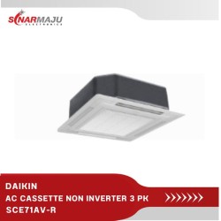 AC CASSETTE NON INVERTER DAN R32 DAIKIN 3 PK MALAYSIA WIRELESS SCE71AV-R