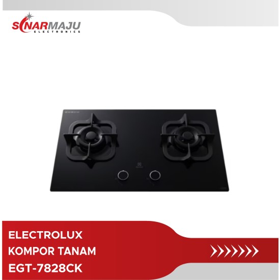 KOMPOR GAS TANAM ELECTROLUX 2 TUNGKU EGT-7828CK