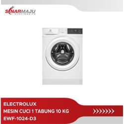 MESIN CUCI 1 TABUNG ELECTROLUX 10 KG FRONT LOADING  EWF-1024-D3