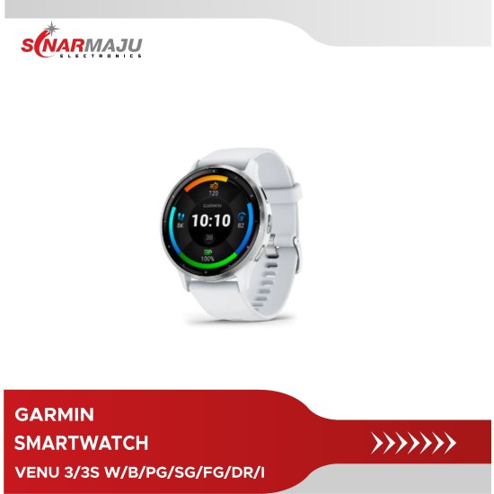 SMARTWATCH GARMIN VENU 3/3S W/B/PG/SG/FG/DR/I