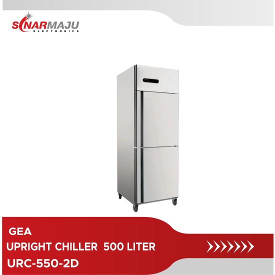 Upright Chiller Gea Stainless Steel 500 Liter URC-550-2D