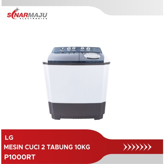 Mesin Cuci 2 Tabung LG 10 Kg P-1000RT