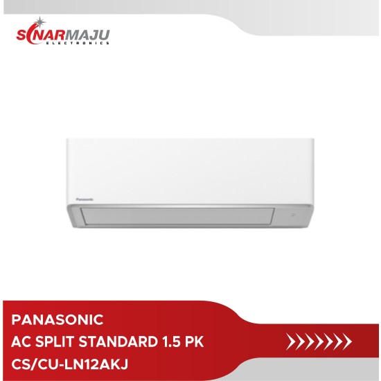 PANASONIC AC Split Standard Low Voltage 1.5 PK CS/CU-LN12AKJ (Unit Only)