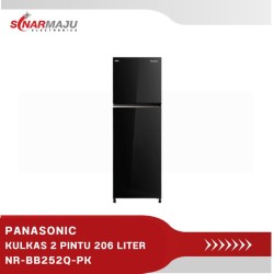 KULKAS 2 PINTU PANASONIC 206 LITER PRIME FRESH NR-BB252Q-PK