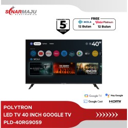 LED TV 40 INCH POLYTRON GOOGLE TV PLD-40RG9059