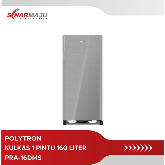 KULKAS 1 PINTU POLYTRON 160 LITER PRA-16DMS