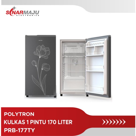 KULKAS 1 PINTU POLYTRON 170 LITER PRB-177TY