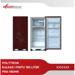 KULKAS 1 PINTU POLYTRON 180 LITER PRA-18DMR