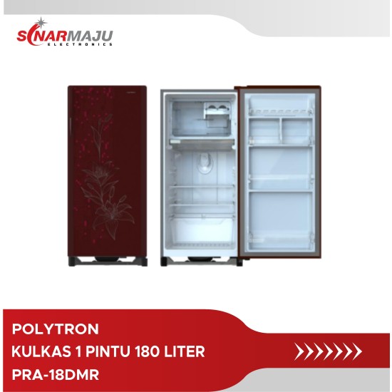 KULKAS 1 PINTU POLYTRON 180 LITER PRA-18DMR