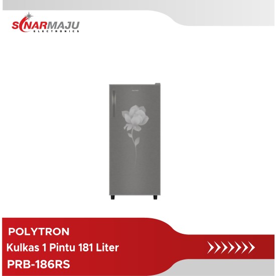 Kulkas 1 Pintu Polytron 181 Liter PRB-186RS