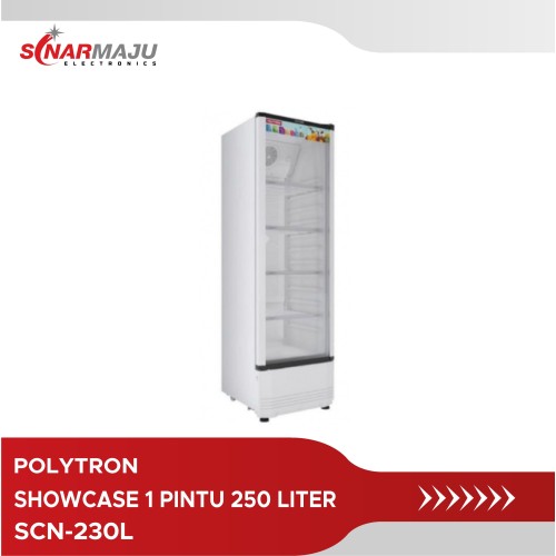 Polytron Showcase 2 Pintu 1000 Liter Scn 1020