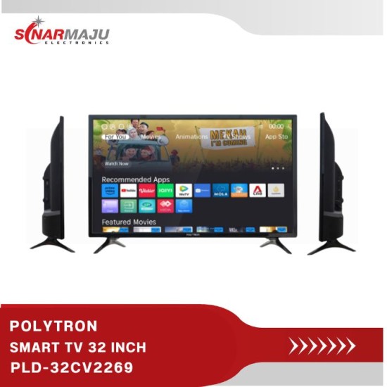 LED TV 32 INCH POLYTRON SMART TV  PLD-32CV2269