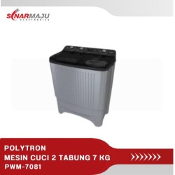 Mesin Cuci 2 Tabung Polytron 7Kg PWM-7081