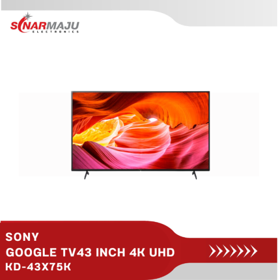 LED TV 43 Inch SONY 4K UHD Google TV KD-43X75K