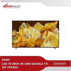 LED TV 75 INCH BRAVIA SONY 4K UHD GOOGLE TV XR-75X90L 