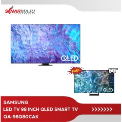 QLED TV SAMSUNG 98 INCH 4K SMART TV QA-98Q80CAKXXD