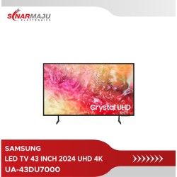 LED TV SAMSUNG 43 INCH UHD 4K 2024 UA-43DU7000