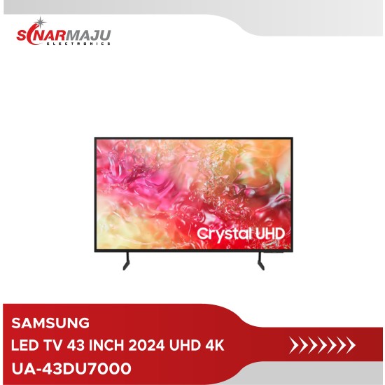 LED TV SAMSUNG 43 INCH UHD 4K 2024 UA-43DU7000