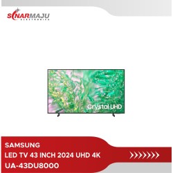 LED TV SAMSUNG 43 INCH UHD 4K 2024 UA-43DU8000