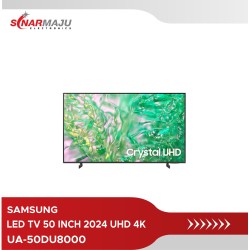 LED TV SAMSUNG 50 INCH UHD 4K 2024 UA-50DU8000