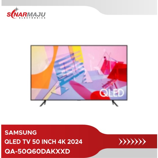 QLED TV SAMSUNG 50 INCH 4K 2024 QA-50Q60DAKXXD