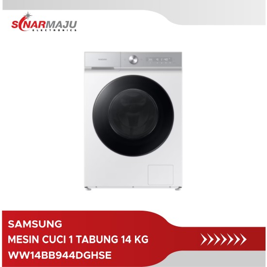 MESIN CUCI 1 TABUNG SAMSUNG FRONT LOADING 14 KG WW14BB944DGHSE