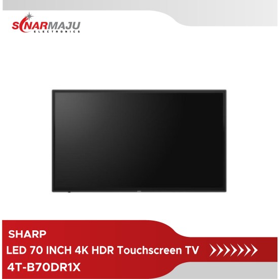 LED TV 70 Inch SHARP 4K Touch Screen TV 4T-B70DR1X