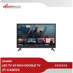 Sharp LED TV 42 Inch 2T-C42EG1i GOOGLE TV SMART DVB-T2 / 42EG1i