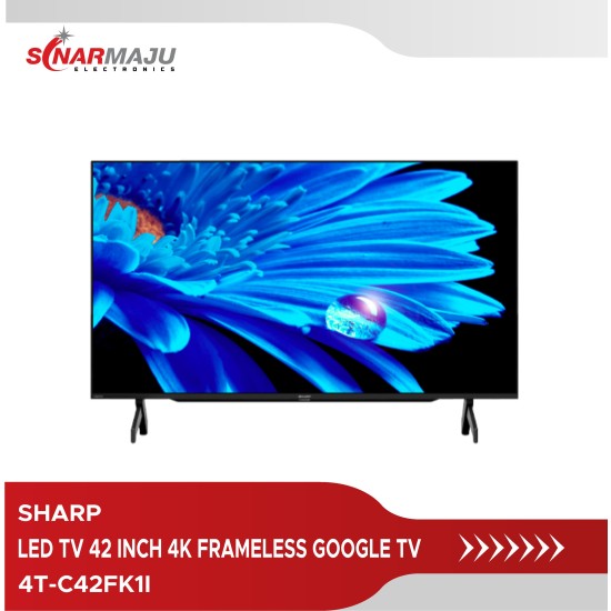 LED TV 42 INCH SHARP 4K GOOGLE TV 4T-C42FK1I