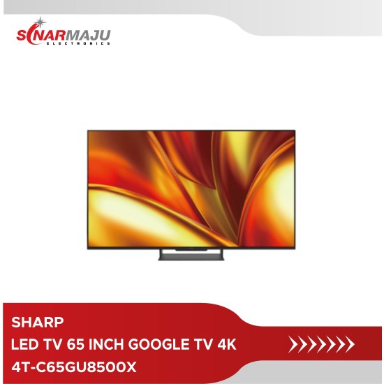 LED TV 65 INCH SHARP GOOGLE TV 4K 4T-C65GU8500X