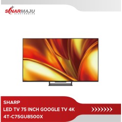 LED TV 75 INCH SHARP GOOGLE TV 4K 4T-C75GU8500X