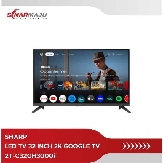 LED TV 32 INCH SHARP 2K GOOGLE TV 2T-C32GH3000I