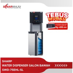 Water Dispenser Sharp Galon Bawah SWD-75EHL-SL