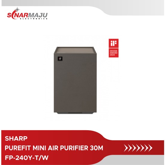 PUREFIT MINI AIR PURIFIER SHARP 30M² FP-S40Y-T/W