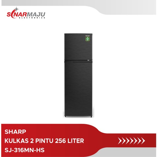 Kulkas 2 Pintu Sharp 256 Liter SJ-316MN-HS